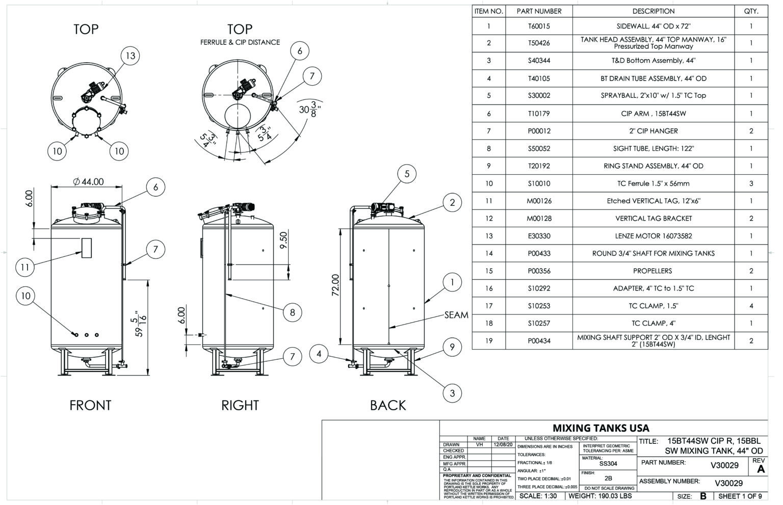 Liquid Mixing and Storage Tanks from Mixing Tanks USA
