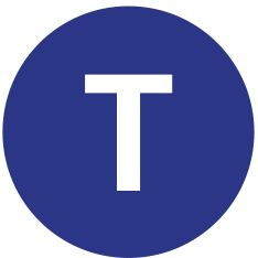T.